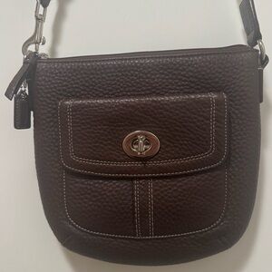 Coach Dark Brown Crossbody Bag